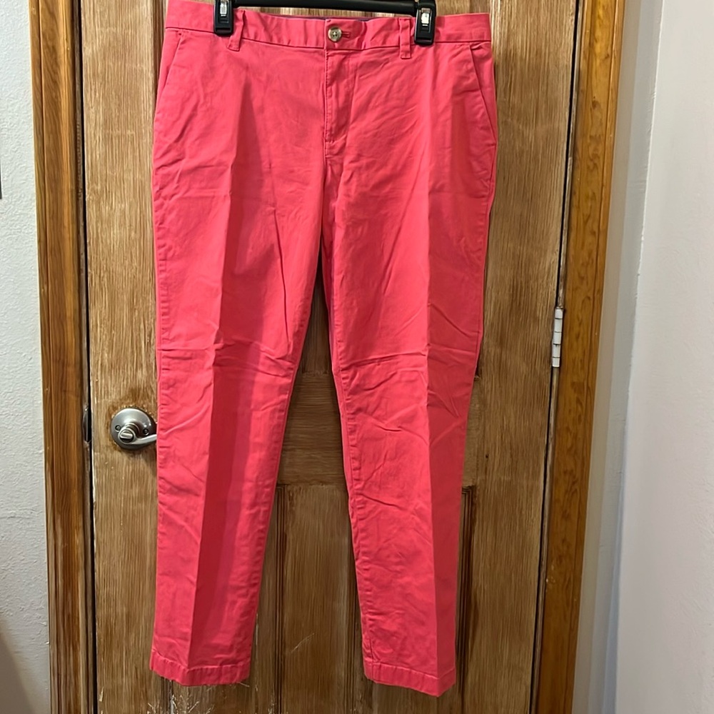 Tommy Hilfiger Pink Chino Ankle Length Pants